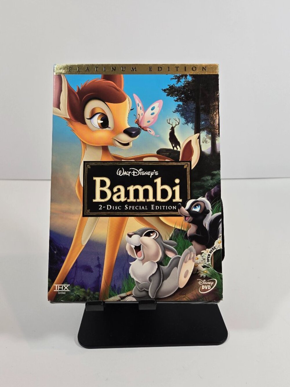 Disney Bambi Platinum Edition • Factory Sealed • 2‑Disc DVD w/ Slipcover 3 31gif